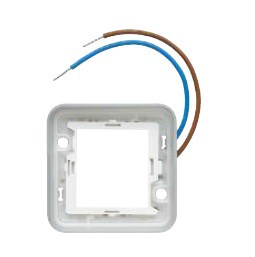 HAGER verlichtingsring led enkel blauw 250v HAGER verlichtingsring led enkel blauw 250v