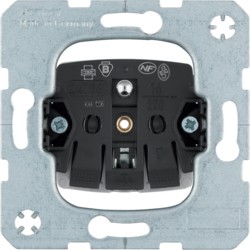 HAGER s1 prise de courant 2p+terre connexion rapide sans plaque centrale 16a HAGER s1 prise de courant 2p+terre connexion rapide sans plaque centrale 16a