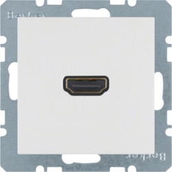 s1 high definition socket outlet wandcontactdoos polar wit