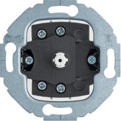 draai-drukknop 2 polig / ng + no contact serie 1930