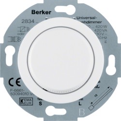 universele draaidimmer, soft-klik serie 1930