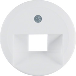centraalstuk voor datastopcontact rj45 enkel serie 1930 wit