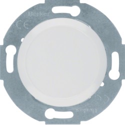 blindplaat met metalen draagring met klauwbevestiging serie 1930