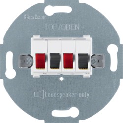 luidsprekerstopcontacten dubbel serie 1930