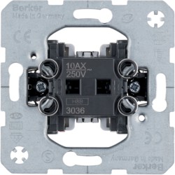 HAGER s1 interrupteur va-et-vient sans plaque centrale
