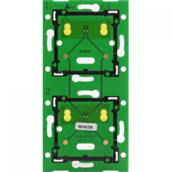 NIKO nhc plaque murale double verticale 71 NIKO nhc plaque murale double verticale 71