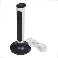 verticaal contactdoos 4voudig met snoer