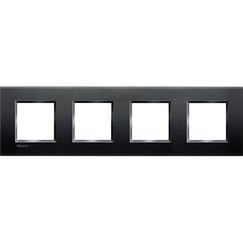 BTICINO living light rechthoekige afdekplaat 4 x 2 modules hartafstand 71 mm hor-vert (ar) BTICINO living light rechthoekige afdekplaat 4 x 2 modules hartafstand 71 mm hor-vert (ar)