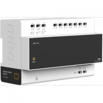 NIKO unité de contrôle rail din pour poste vidéo extérieur à 2 fils alimentation intégrée NIKO unité de contrôle rail din pour poste vidéo extérieur à 2 fils alimentation intégrée