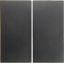 HAGER s1 wip 2 voud voor schakelaars en drukknop antraciet HAGER s1 wip 2 voud voor schakelaars en drukknop antraciet