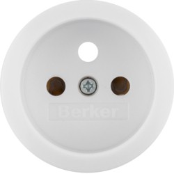 afwerkingsset ronde sokkels stopcontacten met penaarde serie 1930