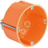 HELIA inbouwdoos hollewand enkelvoud diepte 47 mm diameter 68mm HELIA inbouwdoos hollewand enkelvoud diepte 47 mm diameter 68mm