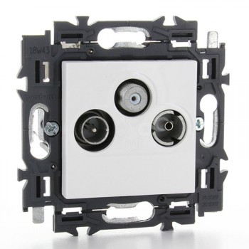 LEGRAND valena tv / radio / sat contactdoos LEGRAND valena tv / radio / sat contactdoos