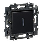 LEGRAND valena wisselschakelaar met verklikker 10 ax 250v (zwart) LEGRAND valena wisselschakelaar met verklikker 10 ax 250v (zwart)