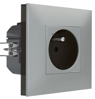 LEGRAND valena nwn geconnecteerde stopcontact 16a (alu) LEGRAND valena nwn geconnecteerde stopcontact 16a (alu)