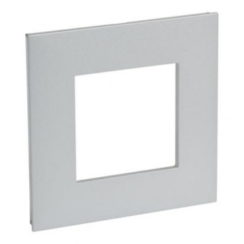 LEGRAND valena plaque de finition simple (alu) LEGRAND valena plaque de finition simple (alu)