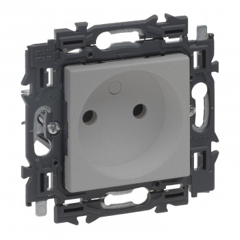 LEGRAND valena prise de courant 2p 16a sans terre (alu) LEGRAND valena prise de courant 2p 16a sans terre (alu)