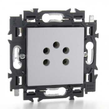 LEGRAND valena telefooncontactdoos 5 pennen (alu) LEGRAND valena telefooncontactdoos 5 pennen (alu)