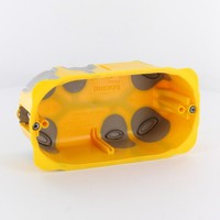 luchtdichte inbouwdoos hollewand 4 modules