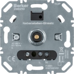 HAGER s1 bijpost voor universele draaidimmer comfort , met soft-klik HAGER s1 bijpost voor universele draaidimmer comfort , met soft-klik