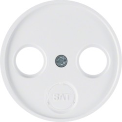 R.Classic berker centraalplaat voor antennestopcontact 2-/3-gaats / r.classic R.Classic berker centraalplaat voor antennestopcontact 2-/3-gaats / r.classic