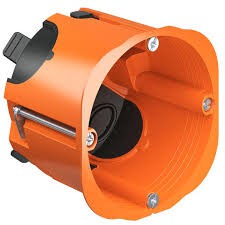 inbouwdoos hollewand enkelvoud diepte 61 mm diameter 68mm luchtdicht