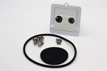 arpi module de raccordement radio - tv brushed stainless steel arpi module de raccordement radio - tv brushed stainless steel