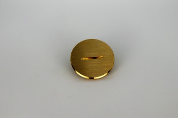 arpi bouchon à fente ip64 diametre 52 brushed brass arpi bouchon à fente ip64 diametre 52 brushed brass