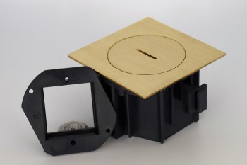 arpi inbouwdoos ip66 zonder functionaliteit brushed brass (06)