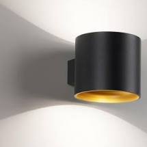 delta light applique murale orbit t led 927 noir-noir dore delta light applique murale orbit t led 927 noir-noir dore
