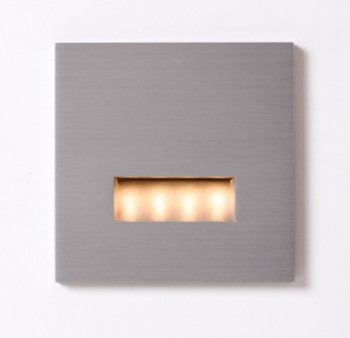 tal mini wand inbouw armatuur led 230v 3000k alu tal mini wand inbouw armatuur led 230v 3000k alu