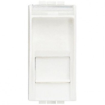 living light rj45 utp 1 cat6 module toolles bt2