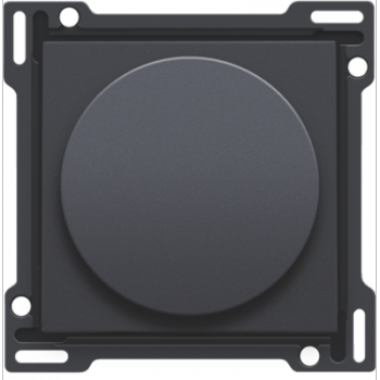 NIKO INTENSE niko set de finition pour variateur à bouton rotatif ou régulateur de vitesse, bouton rotatif inclus anthracite NIKO INTENSE niko set de finition pour variateur à bouton rotatif ou régulateur de vitesse, bouton rotatif inclus anthracite