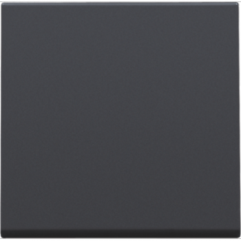 niko afwerkingsset voor een enkelvoudige elektronische schakelaar of drukknop antraciet (122)