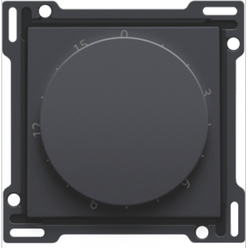 NIKO INTENSE niko afwerkingsset voor timer regelbaar tot 15 min antraciet (122)