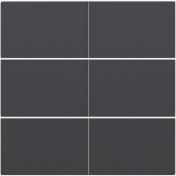 NIKO INTENSE niko afwerkingsset voor 6-voudige potentiaalvrije drukknop 24v antraciet (122) NIKO INTENSE niko afwerkingsset voor 6-voudige potentiaalvrije drukknop 24v antraciet (122)