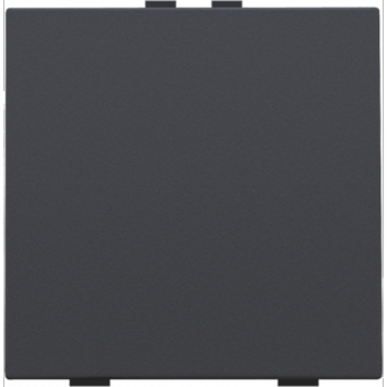 NIKO nhc drukknop enkelvoudig antraciet NIKO nhc drukknop enkelvoudig antraciet