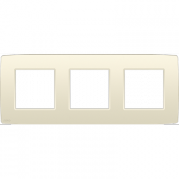 NIKO ORIGINAL plaque de recouvrement triple horizontal/vertical NIKO ORIGINAL plaque de recouvrement triple horizontal/vertical