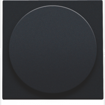 niko afwerkingsset inclusief draaiknop voor draaiknopdimmer of extensie matt black (161)