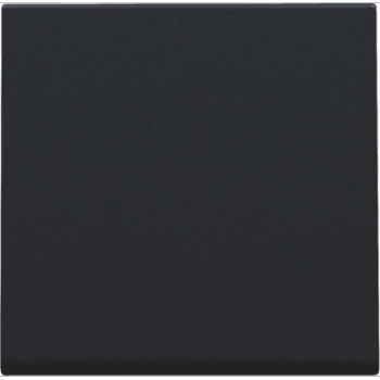 niko afwerkingsset voor een enkelvoudige elektronische schakelaar of drukknop matt black (161)