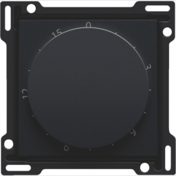 niko afwerkingsset voor timer regelbaar tot 15 min matt black (161)