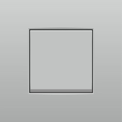 NIKO INTENSE niko afdekplaat enkelvoudig intense sterling NIKO INTENSE niko afdekplaat enkelvoudig intense sterling