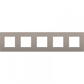 NIKO INTENSE niko afdekplaat vijfvoudig intense bronze horizontaal/verticaal NIKO INTENSE niko afdekplaat vijfvoudig intense bronze horizontaal/verticaal