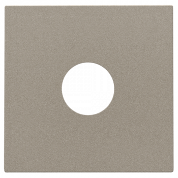 niko afwerkingsset voor enkelvoudige coaxaansluiting tv bronze coated (134)