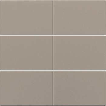 niko afwerkingsset voor 6-voudige potentiaalvrije drukknop 24v bronze coated (134)