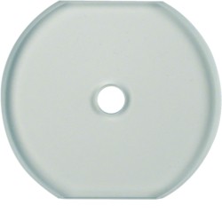 GLAS berker middenplaat voor draaischakelaar/drukknop serie glas GLAS berker middenplaat voor draaischakelaar/drukknop serie glas