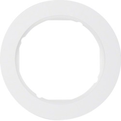 berker plaque de recouvrement simple serie r.classic polar