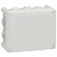 aftakdoos plexo rechthoekig ip55 10 kabelinvoeren