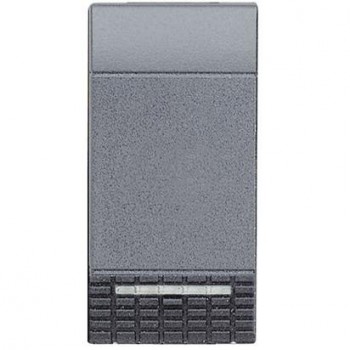 BTICINO living light drukknop 1 p ng 10a 1 module (ar) BTICINO living light drukknop 1 p ng 10a 1 module (ar)