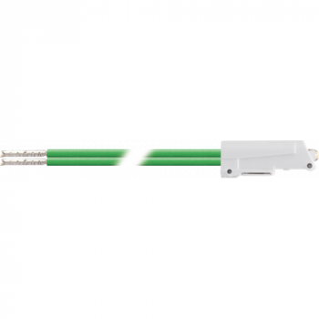 niko unité d'éclairage avec fils 230V et led verte pour interrupteurs et bouton poussoir